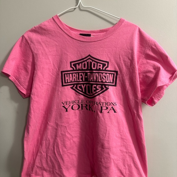 Harley-Davidson T-shirt in pink (100% cotton) - Picture 4 of 4